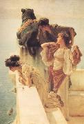 Alma-Tadema, Sir Lawrence A Colen of Vantage (nn03) painting